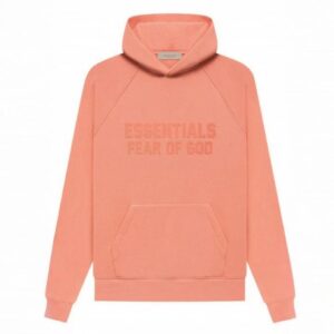 CORAL ESSENTIAL HOODIE